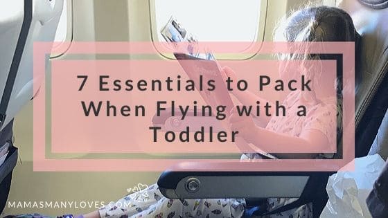 7 Essentials to Pack When Flying with a Toddler